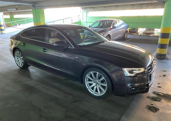 Audi A5 cena 57900 przebieg: 219000, rok produkcji 2013 z Warszawa małe 704